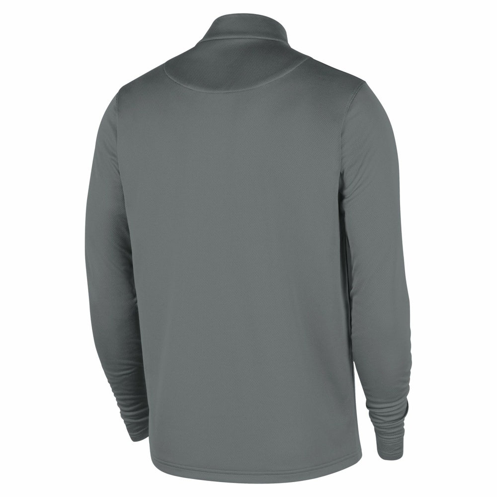 San Antonio Spurs 2025/26 Authentic Coaches Quarter-Zip Dri-Fit Top Silver - Nike