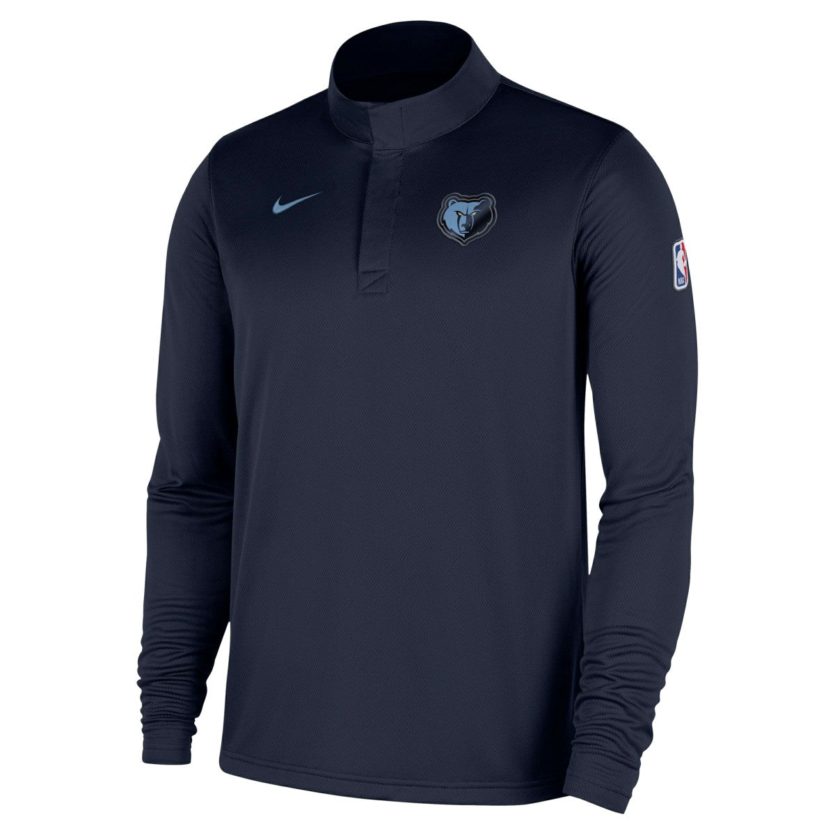 Memphis Grizzlies 2025/26 Authentic Coaches Quarter-Zip Dri-Fit Top Navy - Nike