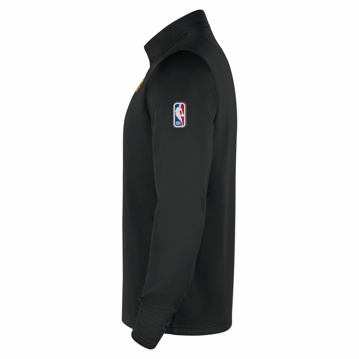 Phoenix Suns 2025/26 Authentic Coaches Quarter-Zip Dri-Fit Top Black - Nike
