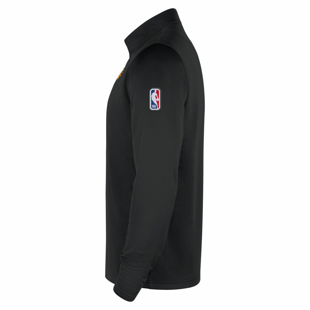 Phoenix Suns 2025/26 Authentic Coaches Quarter-Zip Dri-Fit Top Black - Nike