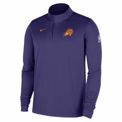 Phoenix Suns 2025/26 Authentic Coaches Quarter-Zip Dri-Fit Top Purple - Nike