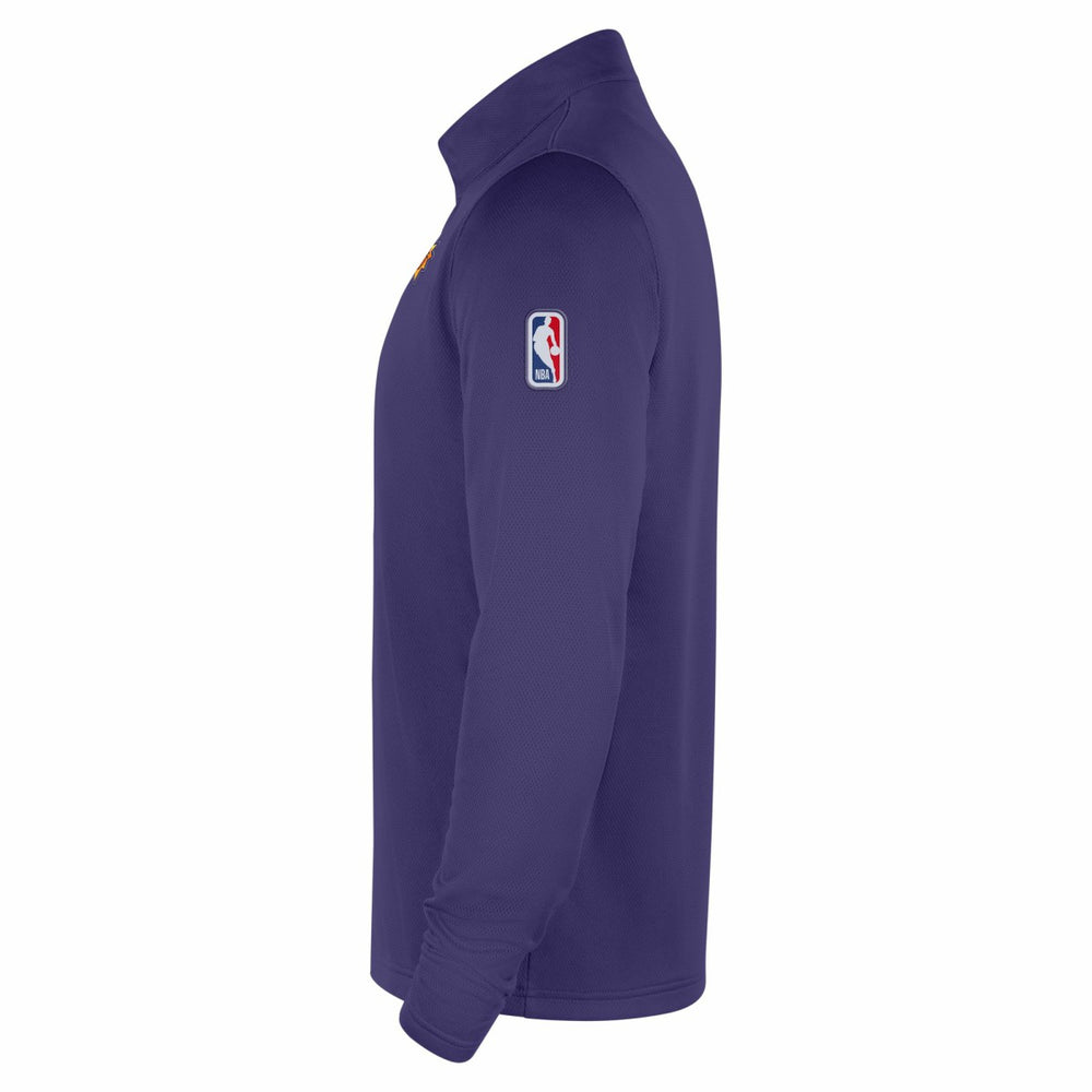 Phoenix Suns 2025/26 Authentic Coaches Quarter-Zip Dri-Fit Top Purple - Nike