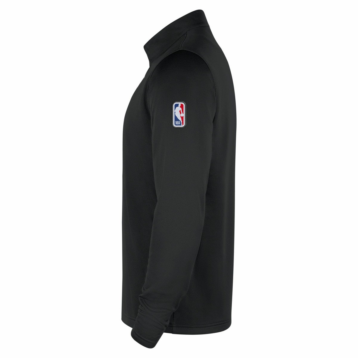 Portland Trail Blazers 2025/26 Authentic Coaches Quarter-Zip Dri-Fit Top Black - Nike