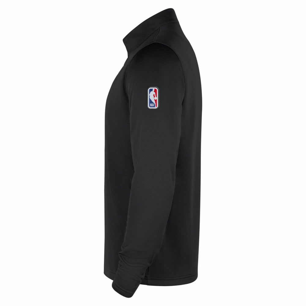 Portland Trail Blazers 2025/26 Authentic Coaches Quarter-Zip Dri-Fit Top Black - Nike
