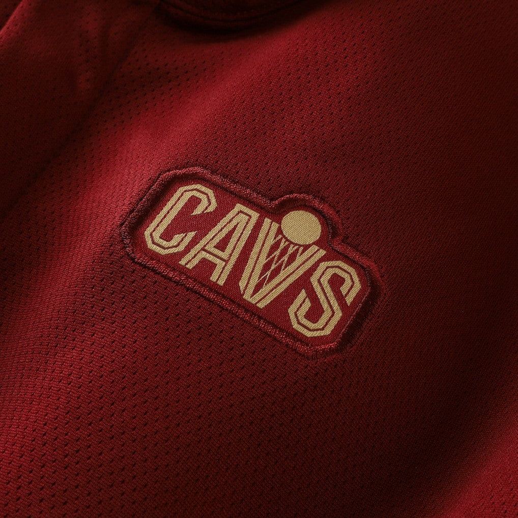 Cleveland Cavaliers 2025/26 Authentic Coaches Quarter-Zip Dri-Fit Top Wine - Nike outlet