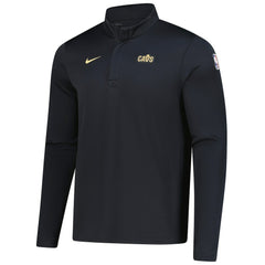 Cleveland Cavaliers 2025/26 Authentic Coaches Quarter-Zip Dri-Fit Top Black - Nike