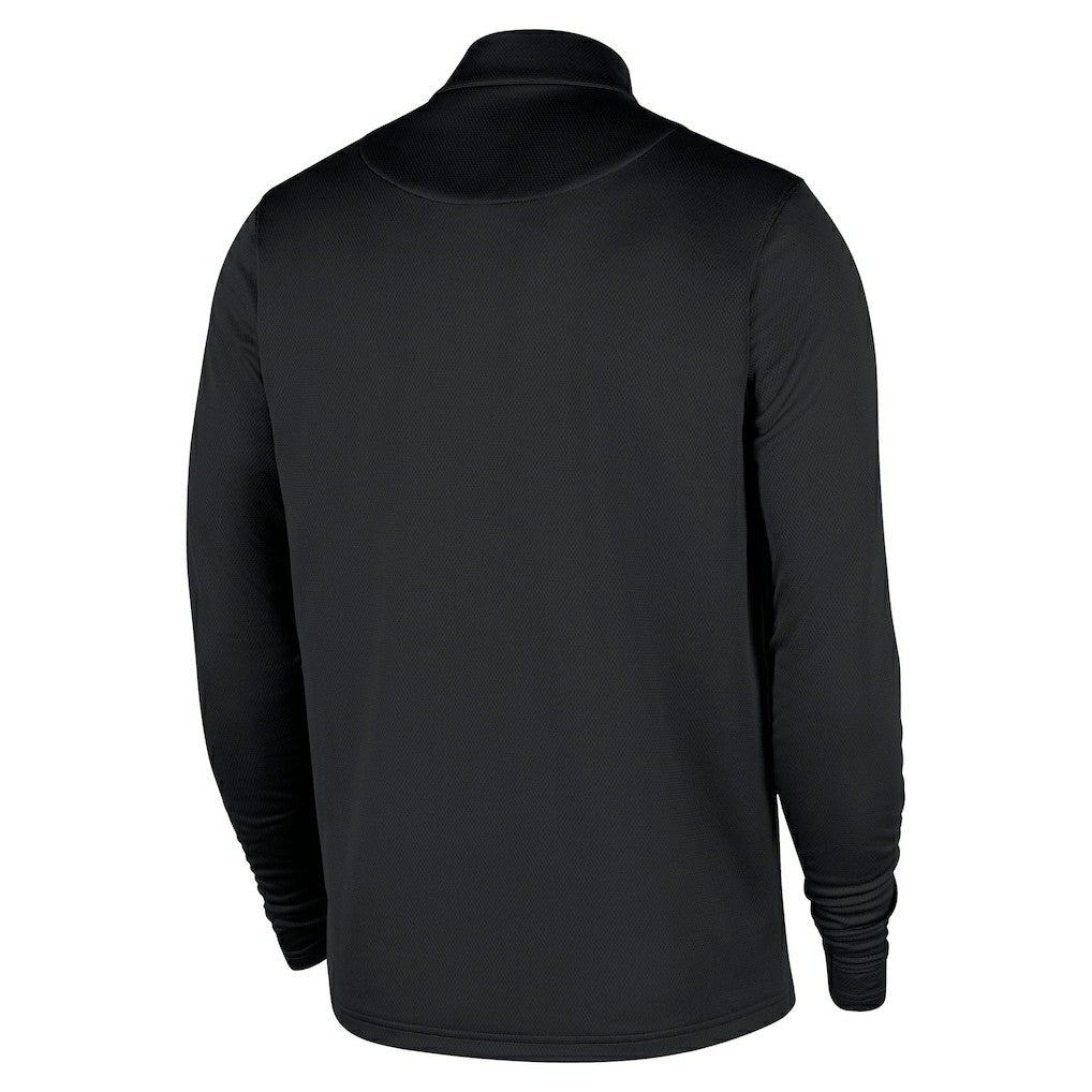 Dallas Mavericks 2025/26 Authentic Coaches Quarter-Zip Dri-Fit Top Black - Nike