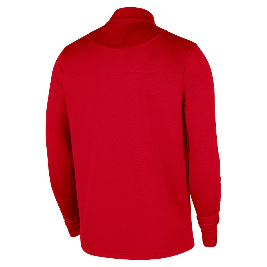 Chicago Bulls 2025/26 Authentic Coaches Quarter-Zip Dri-Fit Top Red - Nike outlet