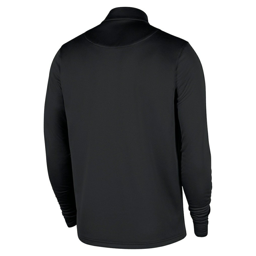 Chicago Bulls 2025/26 Authentic Coaches Quarter-Zip Dri-Fit Top Black - Nike