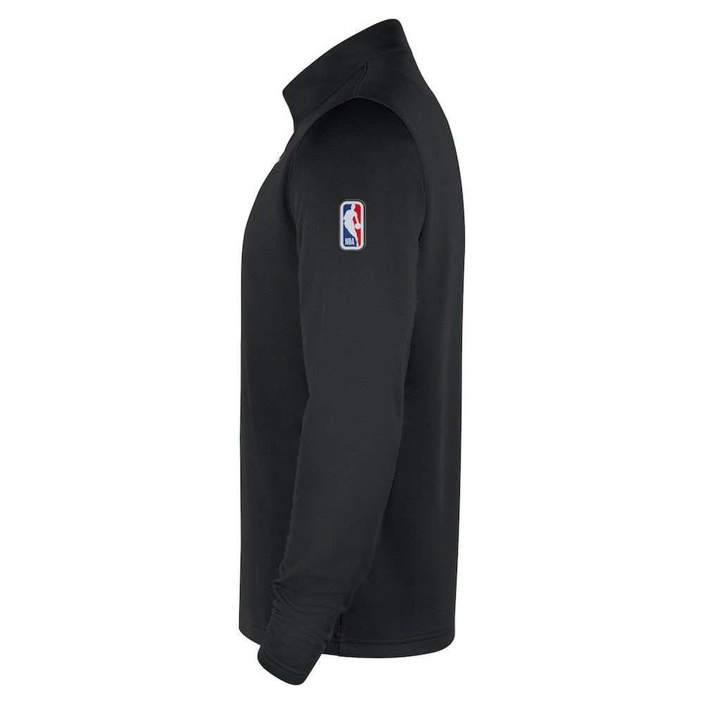 Chicago Bulls 2025/26 Authentic Coaches Quarter-Zip Dri-Fit Top Black - Nike
