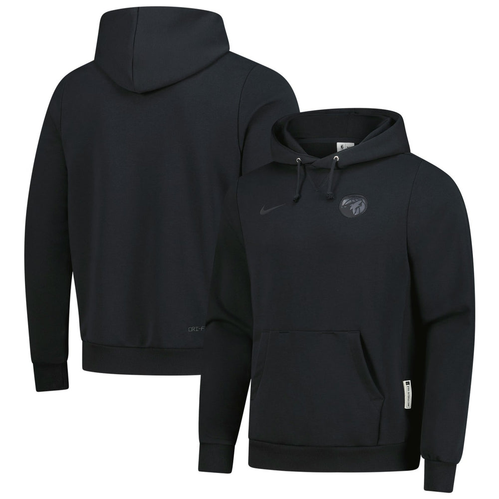 Minnesota Timberwolves Men's Authentic Travel Standard Issue Dri-Fit Hoodie Black - Nike