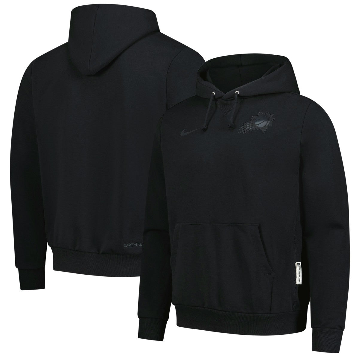 Phoenix Suns Men's Authentic Travel Standard Issue Dri-Fit Hoodie Black - Nike