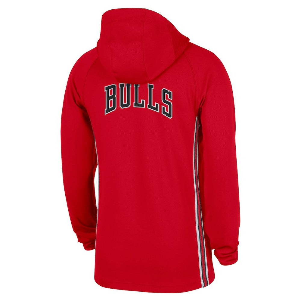 Chicago Bulls Authentic On Court Zone Quarter-Zip Dri-FIT Hoodie Jacket Red - Nike outlet