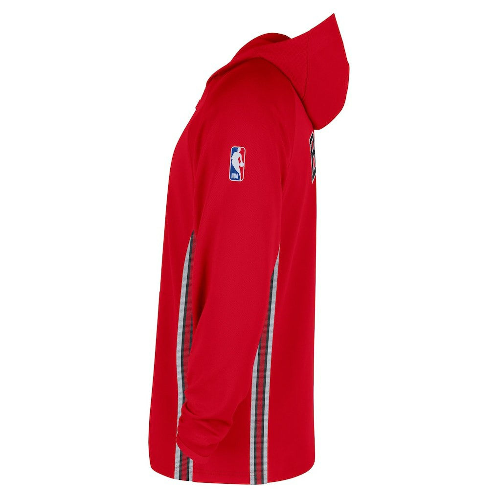 Chicago Bulls Authentic On Court Zone Quarter-Zip Dri-FIT Hoodie Jacket Red - Nike outlet