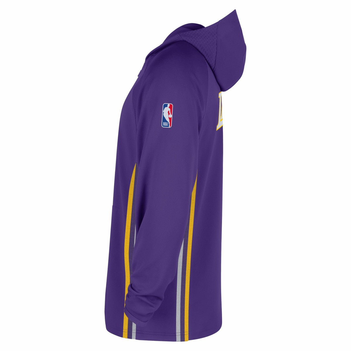 Los Angeles Lakers Authentic On Court Zone Quarter-Zip Dri-FIT Hoodie Jacket Purple - Nike