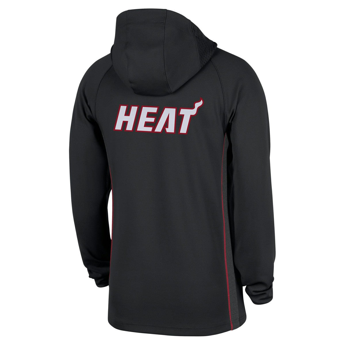Miami Heat Authentic On Court Zone Quarter-Zip Dri-FIT Hoodie Jacket Black - Nike
