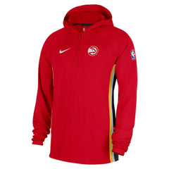 Atlanta Hawks Authentic On Court Zone Quarter-Zip Dri-FIT Hoodie Jacket Red - Nike outlet