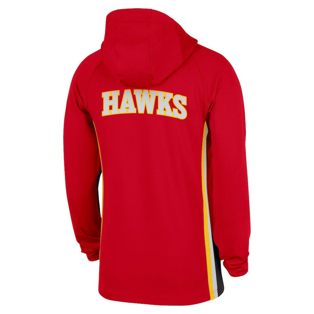 Atlanta Hawks Authentic On Court Zone Quarter-Zip Dri-FIT Hoodie Jacket Red - Nike outlet