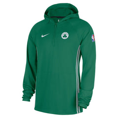 Boston Celtics Authentic On Court Zone Quarter-Zip Dri-FIT Hoodie Jacket Kelly Green - Nike
