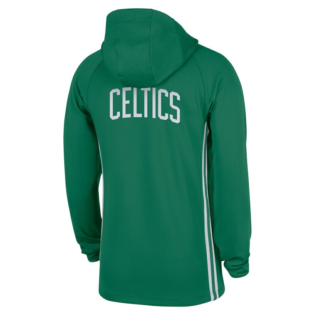 Boston Celtics Authentic On Court Zone Quarter-Zip Dri-FIT Hoodie Jacket Kelly Green - Nike