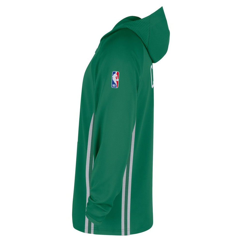 Boston Celtics Authentic On Court Zone Quarter-Zip Dri-FIT Hoodie Jacket Kelly Green - Nike