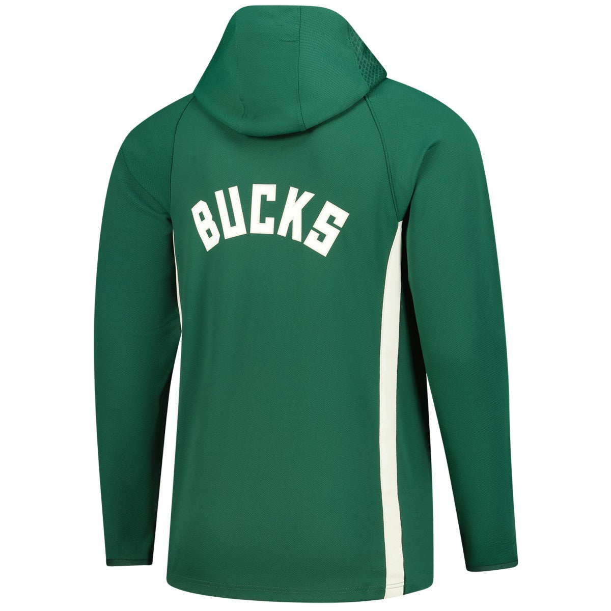 Milwaukee Bucks Authentic On Court Zone Quarter-Zip Dri-FIT Hoodie Jacket Hunter Green - Nike