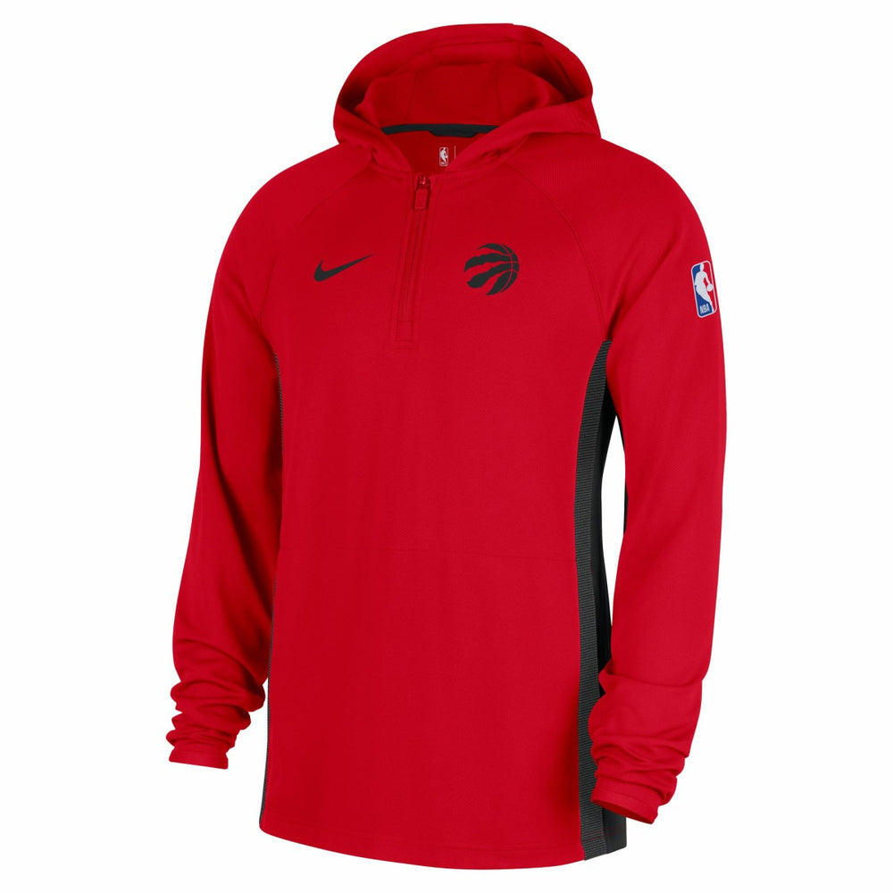 Toronto Raptors Authentic On Court Zone Quarter-Zip Dri-FIT Hoodie Jacket Red - Nike outlet