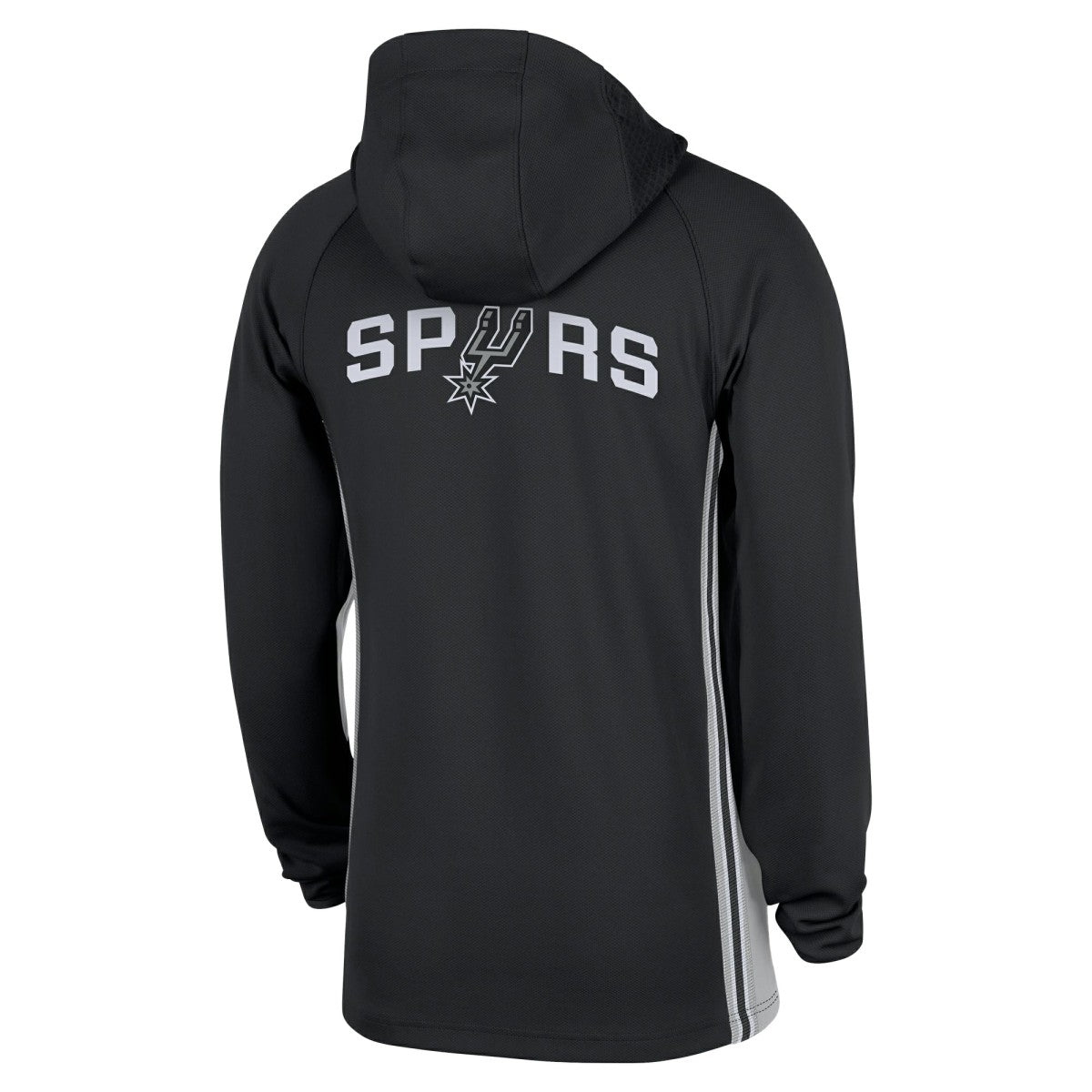 San Antonio Spurs Authentic On Court Zone Quarter-Zip Dri-FIT Hoodie Jacket Black - Nike