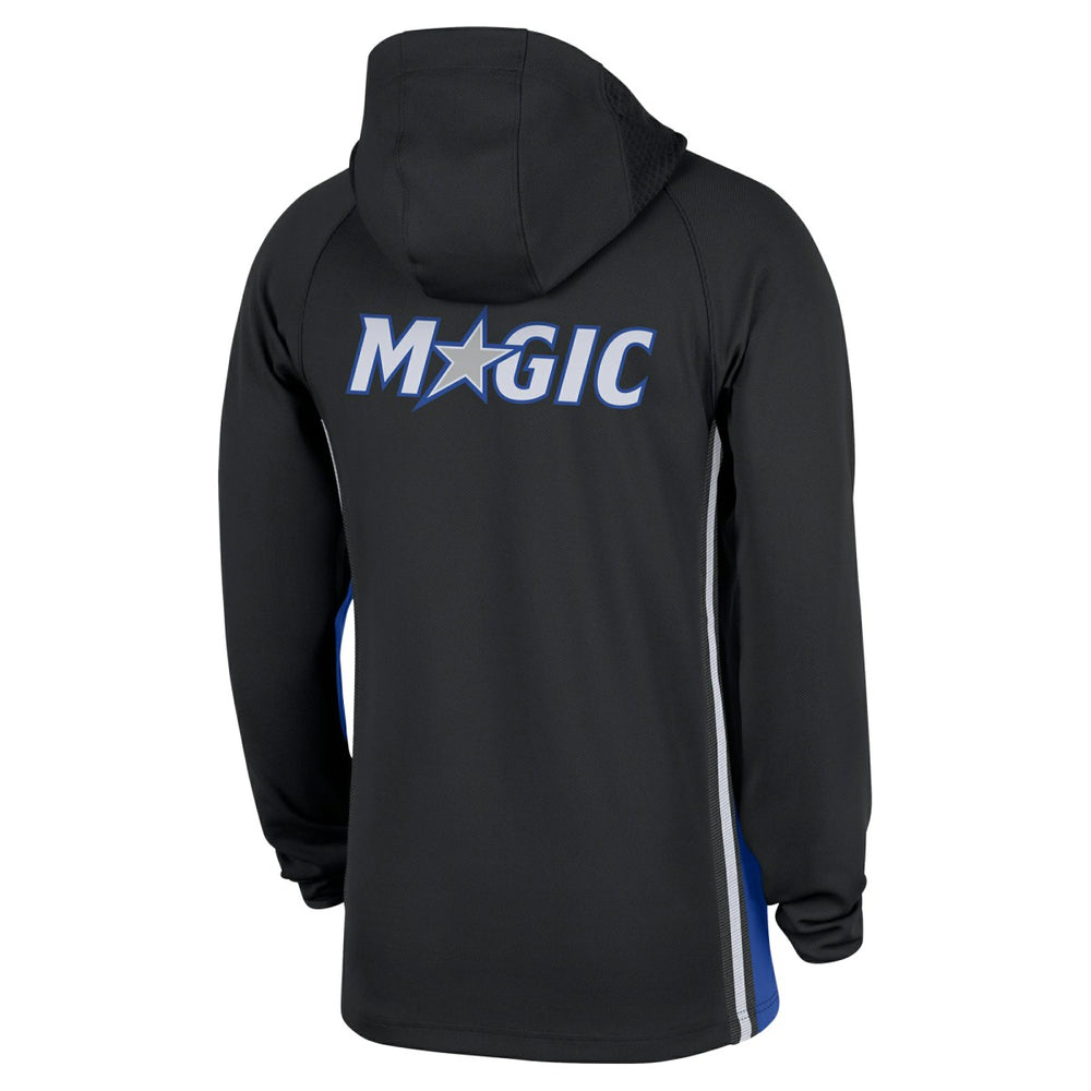 Orlando Magic Authentic On Court Zone Quarter-Zip Dri-FIT Hoodie Jacket Black - Nike