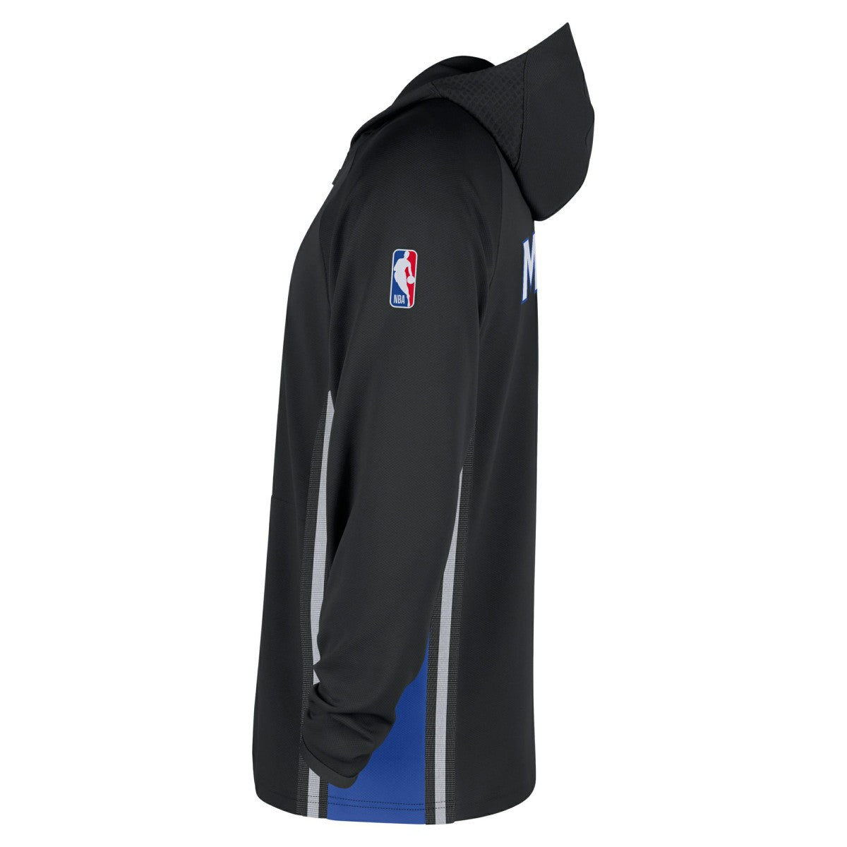Orlando Magic Authentic On Court Zone Quarter-Zip Dri-FIT Hoodie Jacket Black - Nike
