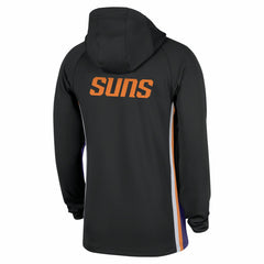 Phoenix Suns Authentic On Court Zone Quarter-Zip Dri-FIT Hoodie Jacket Black - Nike