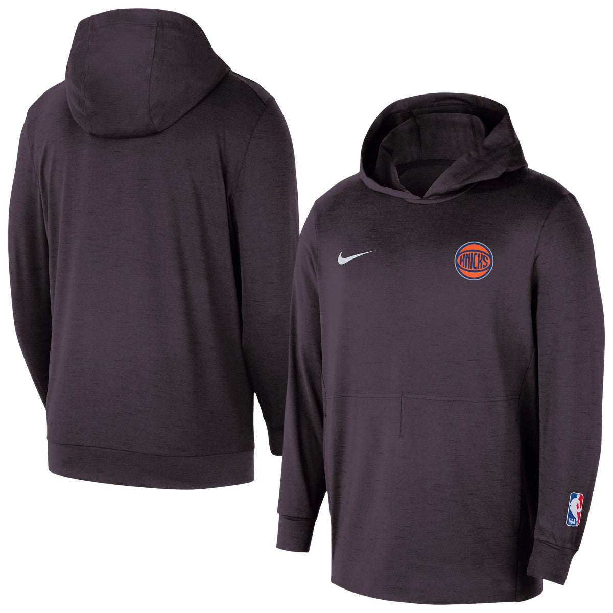 New York Knicks Authentic Practice Yoga Restore Dri-Fit Pullover Hoodie Black - Nike outlet