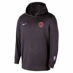New York Knicks Authentic Practice Yoga Restore Dri-Fit Pullover Hoodie Black - Nike outlet