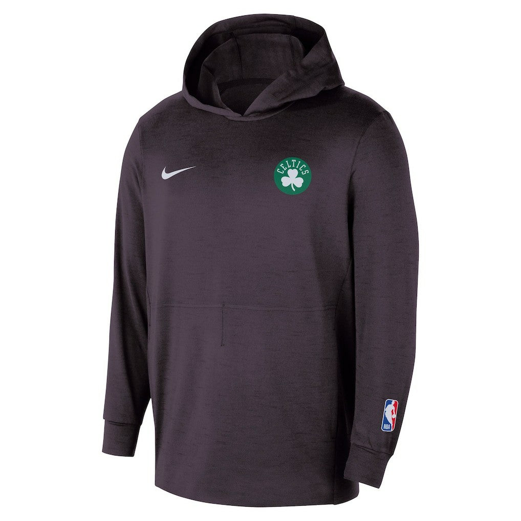 Boston Celtics Authentic Practice Yoga Restore Dri-Fit Pullover Hoodie Black - Nike