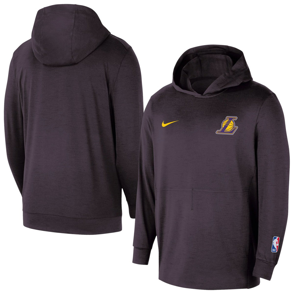 Los Angeles Lakers Authentic Practice Yoga Restore Dri-Fit Pullover Hoodie Black - Nike outlet