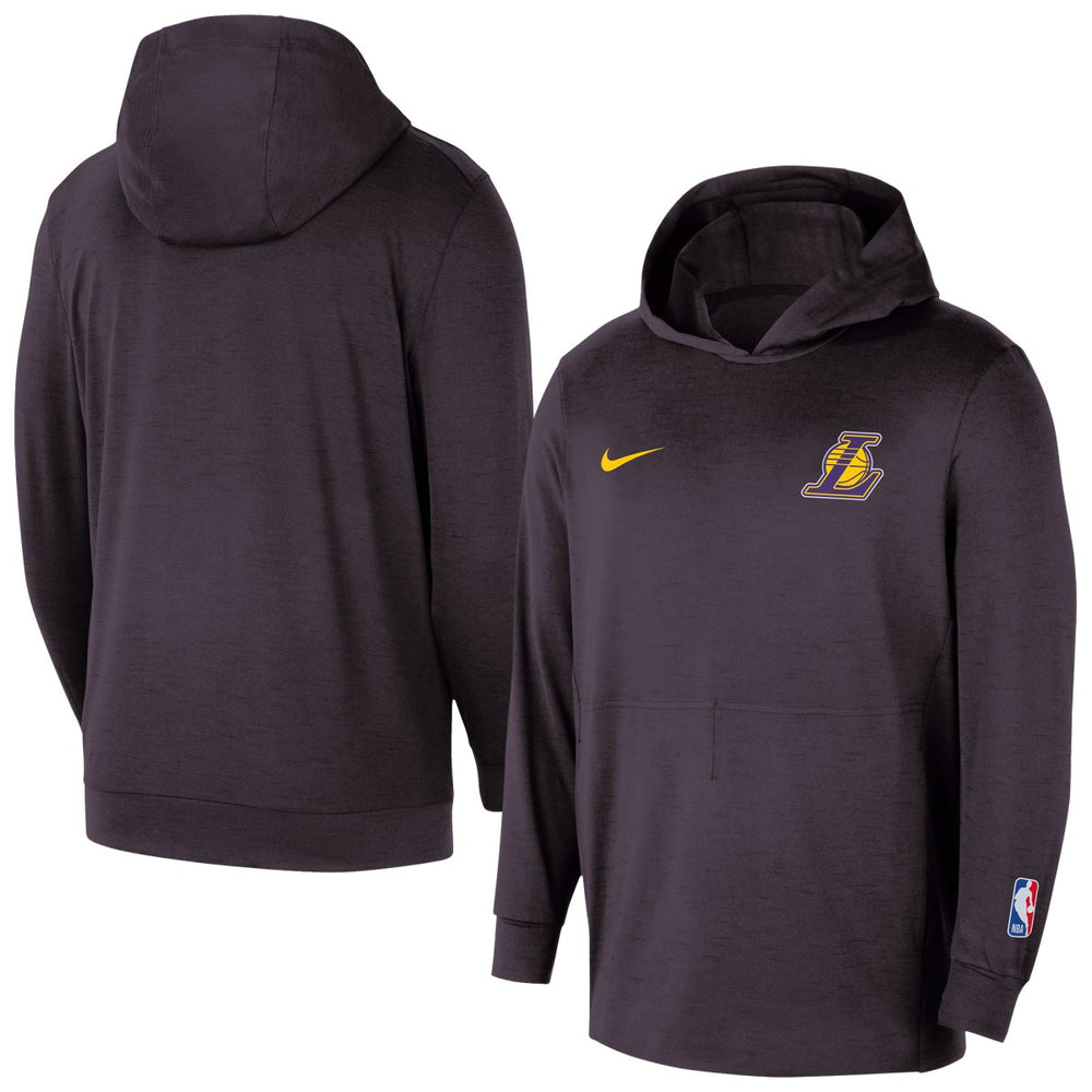 Los Angeles Lakers Authentic Practice Yoga Restore Dri-Fit Pullover Hoodie Black - Nike outlet
