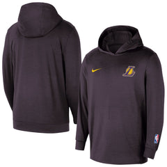 Los Angeles Lakers Authentic Practice Yoga Restore Dri-Fit Pullover Hoodie Black - Nike outlet