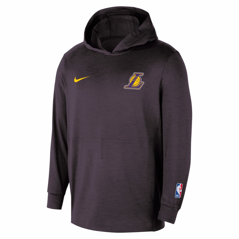 Los Angeles Lakers Authentic Practice Yoga Restore Dri-Fit Pullover Hoodie Black - Nike outlet