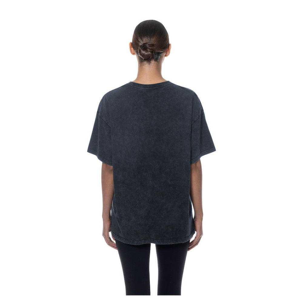 Houston Astros New Era Women's Mineral Wash Oversized T-Shirt - Navy T-shirts