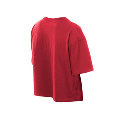 St. Louis Cardinals New Era Women's Boxy Foil Logo T-Shirt - Red T-shirts