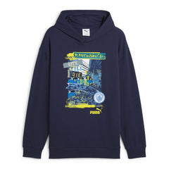 Manchester City ftblNRGY+ Pullover Hoodie Navy - Puma on sale