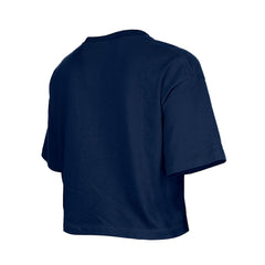 Houston Texans New Era Girl's Flip Sequin Boxy T-Shirt - Navy T-shirts