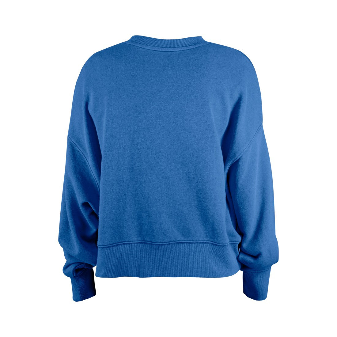 Detroit Lions New Era Girl's Flip Sequin Sweatshirt - Blue Sweatshirts
