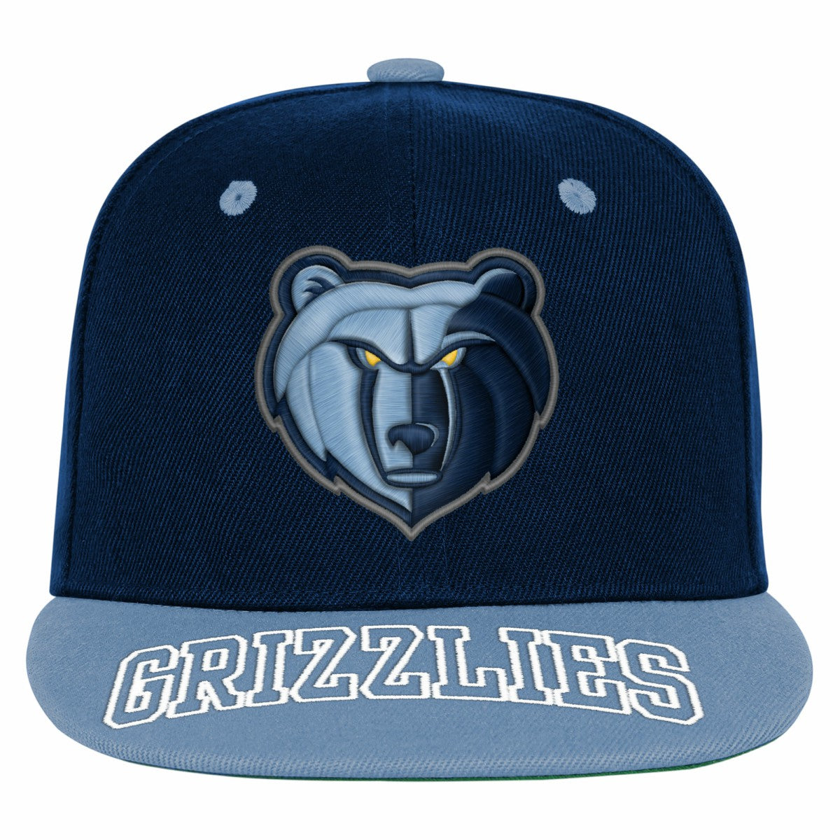 Memphis Grizzlies Outerstuff Youth Two-Tone Snapback Hat Navy/Light Blue