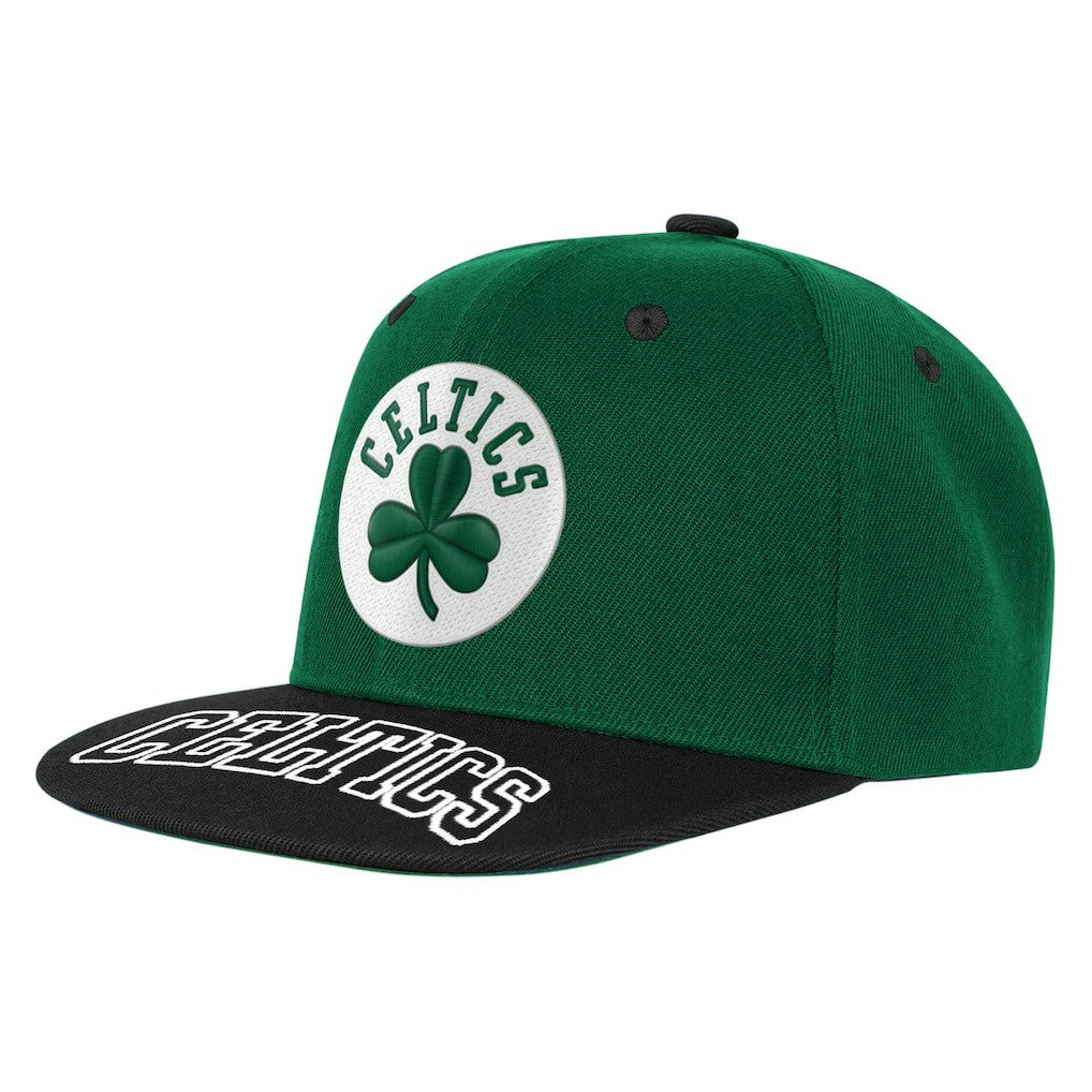 Boston Celtics Outerstuff Youth Two-Tone Snapback Hat Kelly Green/Black outlet