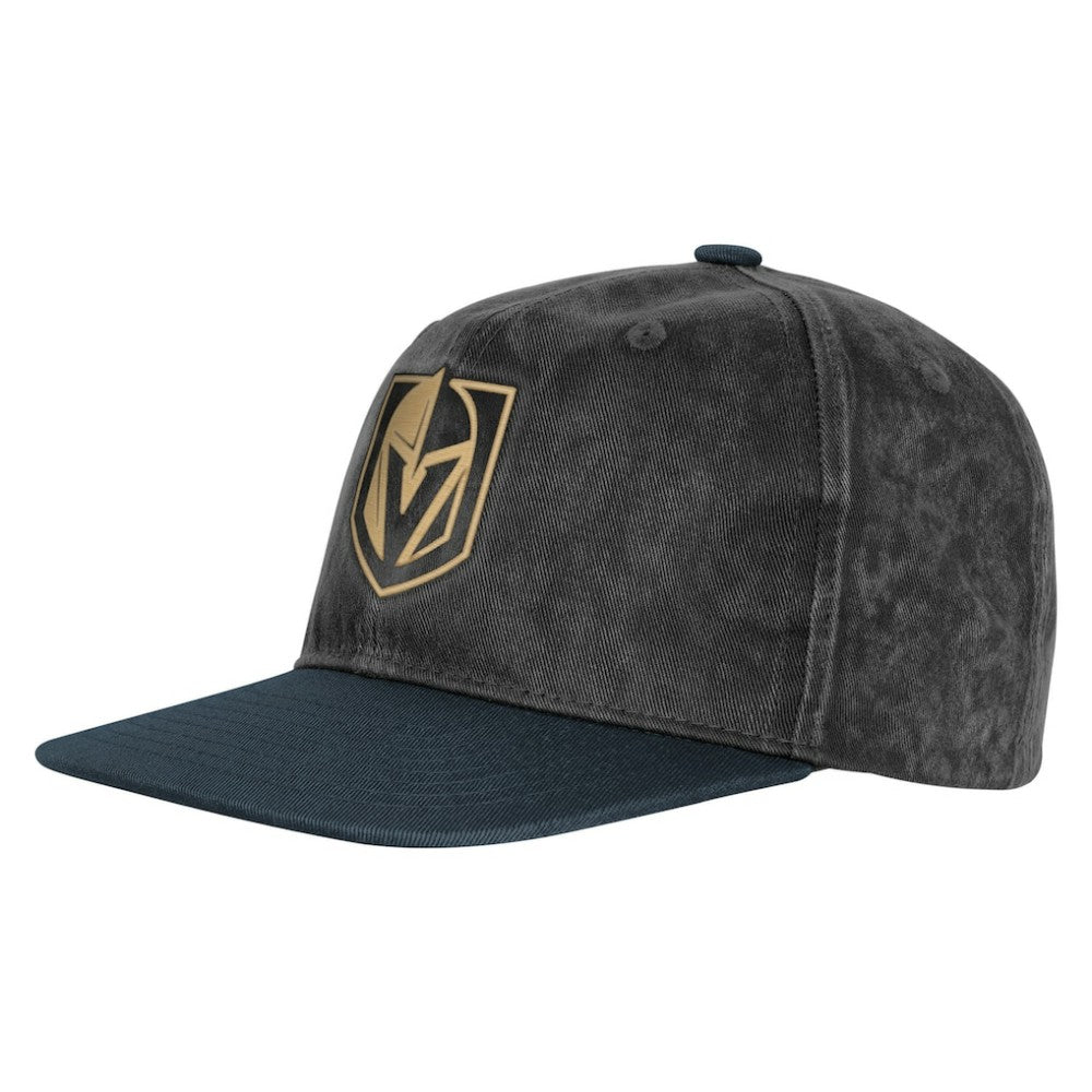 Vegas Golden Knights Outerstuff Youth True Retro Deadstock Adjustable Hat - Silver/Black | US 202603238