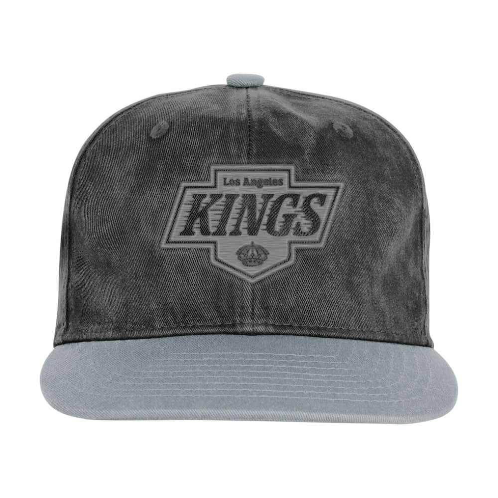 Los Angeles Kings Outerstuff Youth True Retro Deadstock Adjustable Hat - Black/Silver | US 202603251