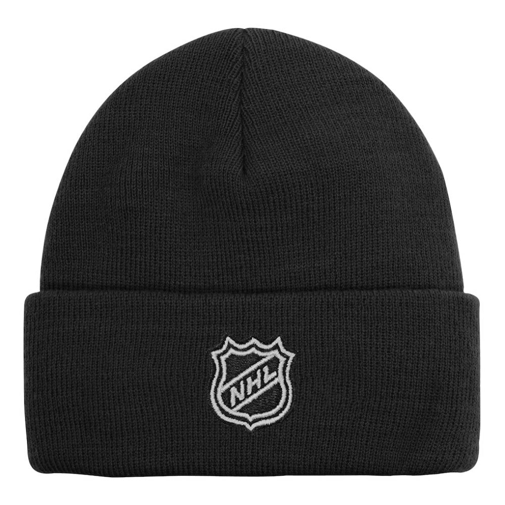 Vegas Golden Knights Outerstuff Youth 2.0 Essential Cuffed Knit Hat - Black | US 202603277