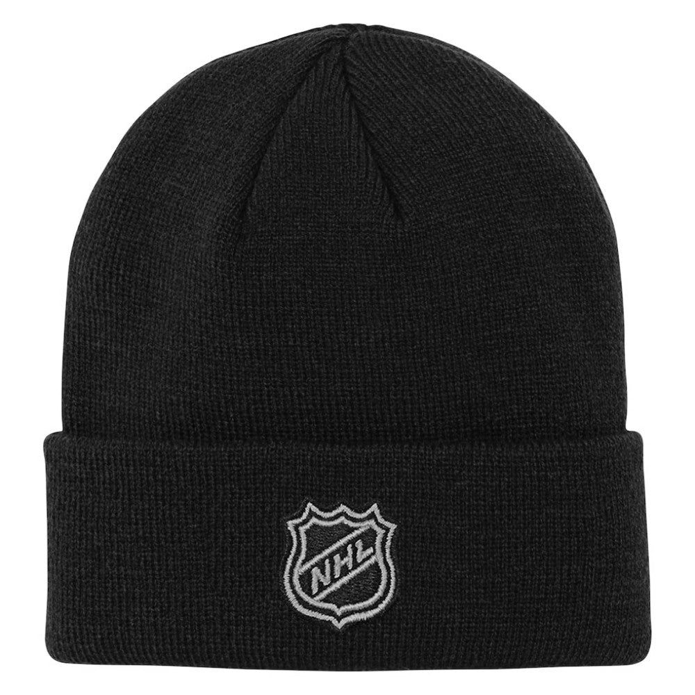 Pittsburgh Penguins Outerstuff Youth 2.0 Essential Cuffed Knit Hat - Black | US 202603279