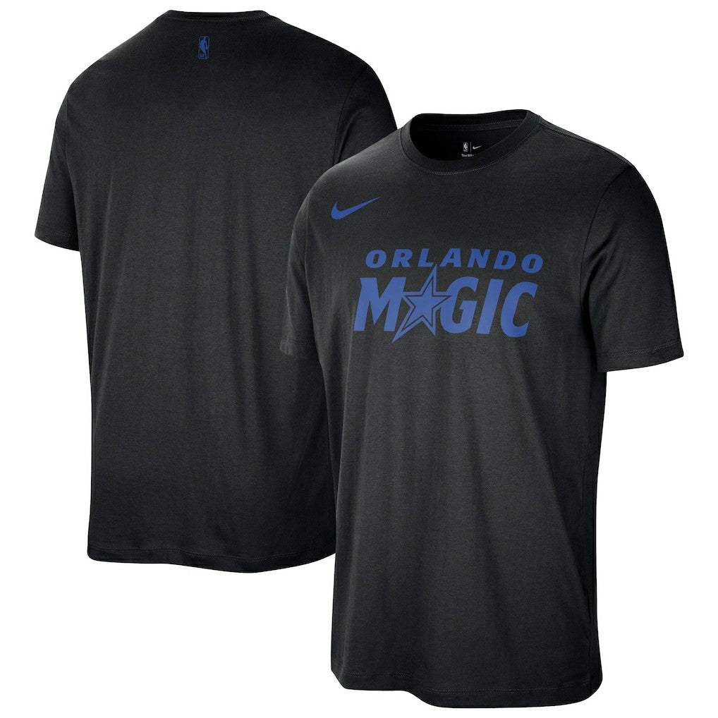 Orlando Magic Unisex Team Wordmark Essential T-Shirt Black - Nike